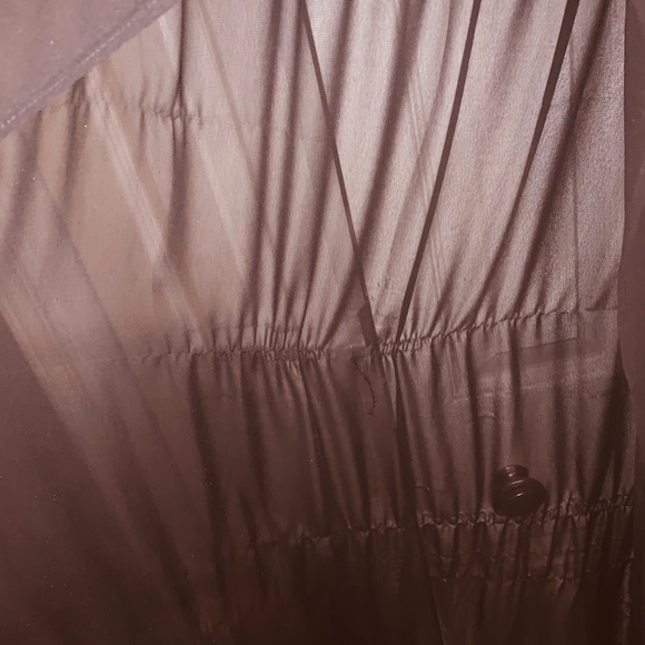 Torrid black mesh top and black sheer Duster - Picture 4 of 4